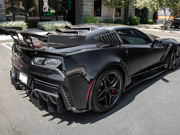 2019 CORVETTE C7 ZR1 CARBON FIBER REAR WING SPOILER